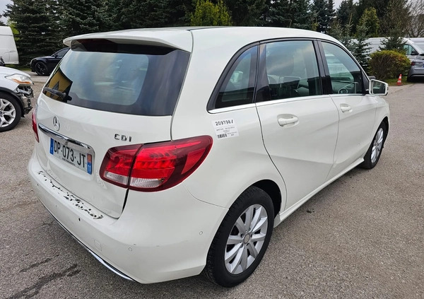 Mercedes-Benz Klasa B cena 24900 przebieg: 222666, rok produkcji 2015 z Elbląg małe 121